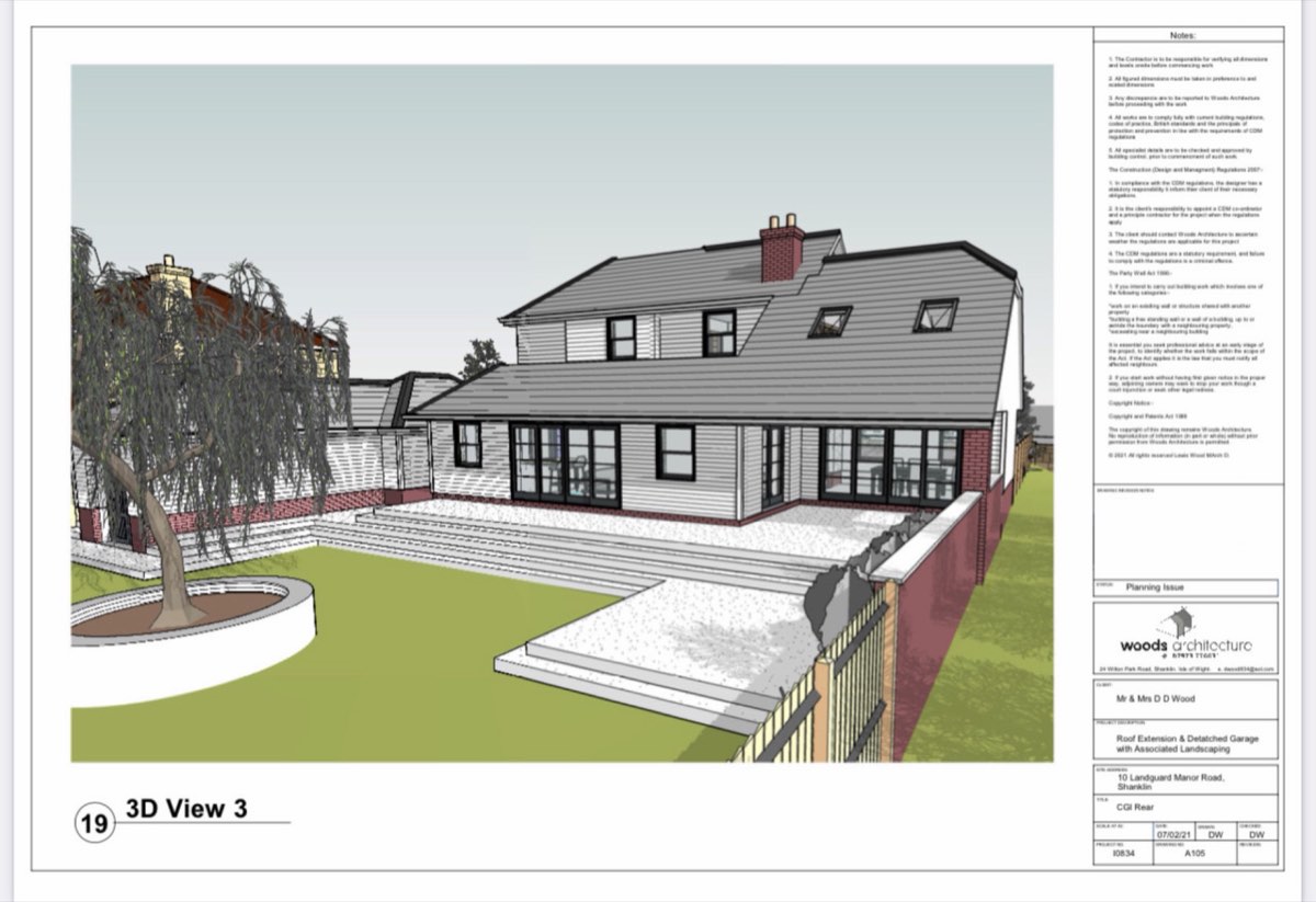 3D design study, planning issue sheet