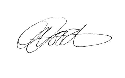 Lewis Wood's signature