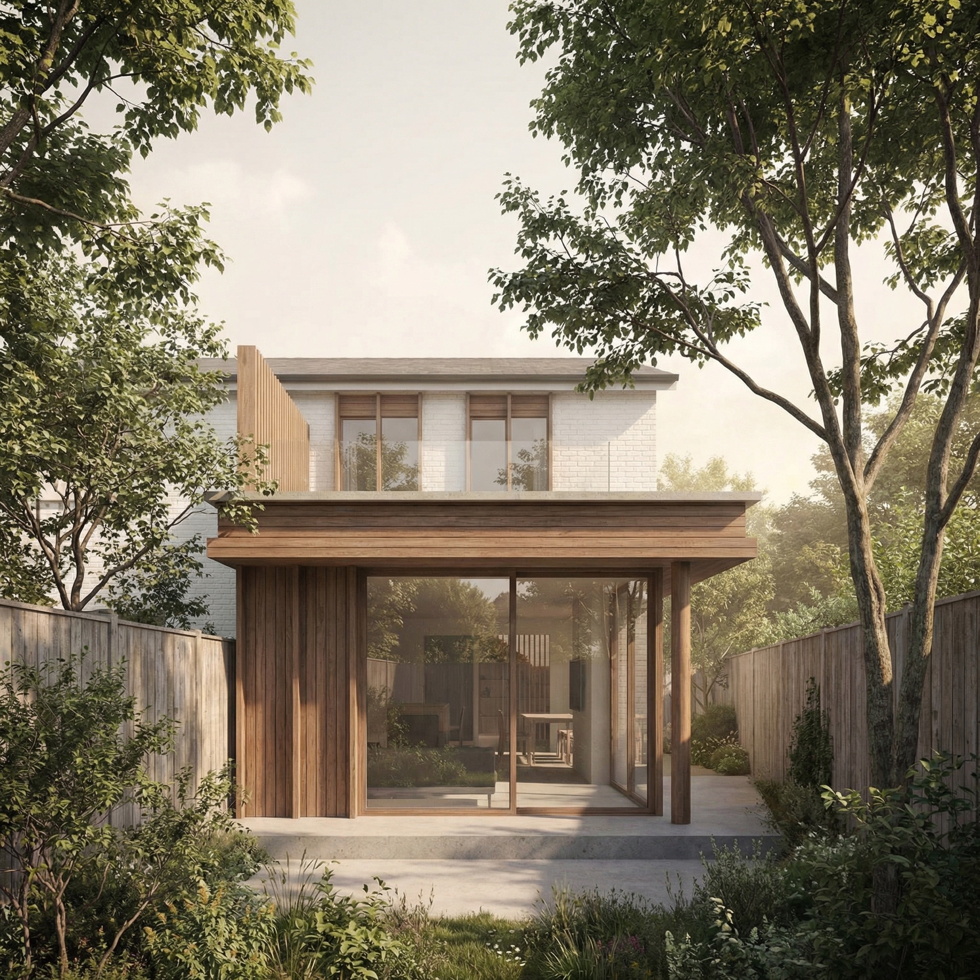 Albert Road — the garden room extension