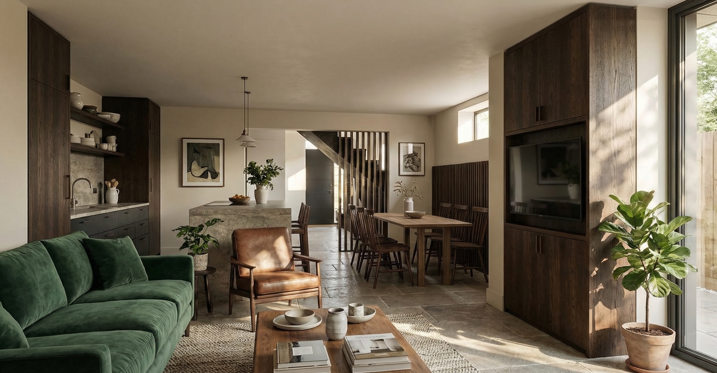 Albert House — rear extension